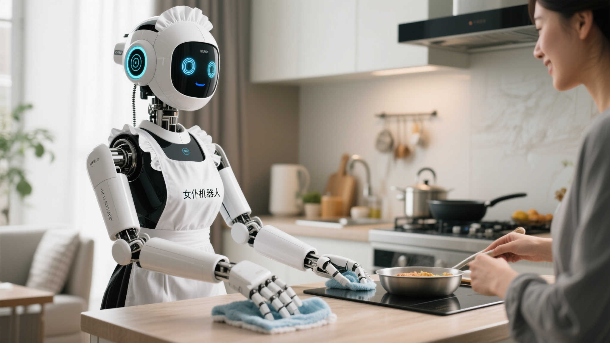 探秘女仆机器人：意想不到的功能让人大开眼界